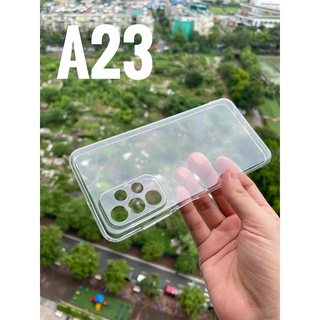 Ốp lưng dẻo GOR cho Samsung Galaxy A23 trong suốt, bảo vệ Camera