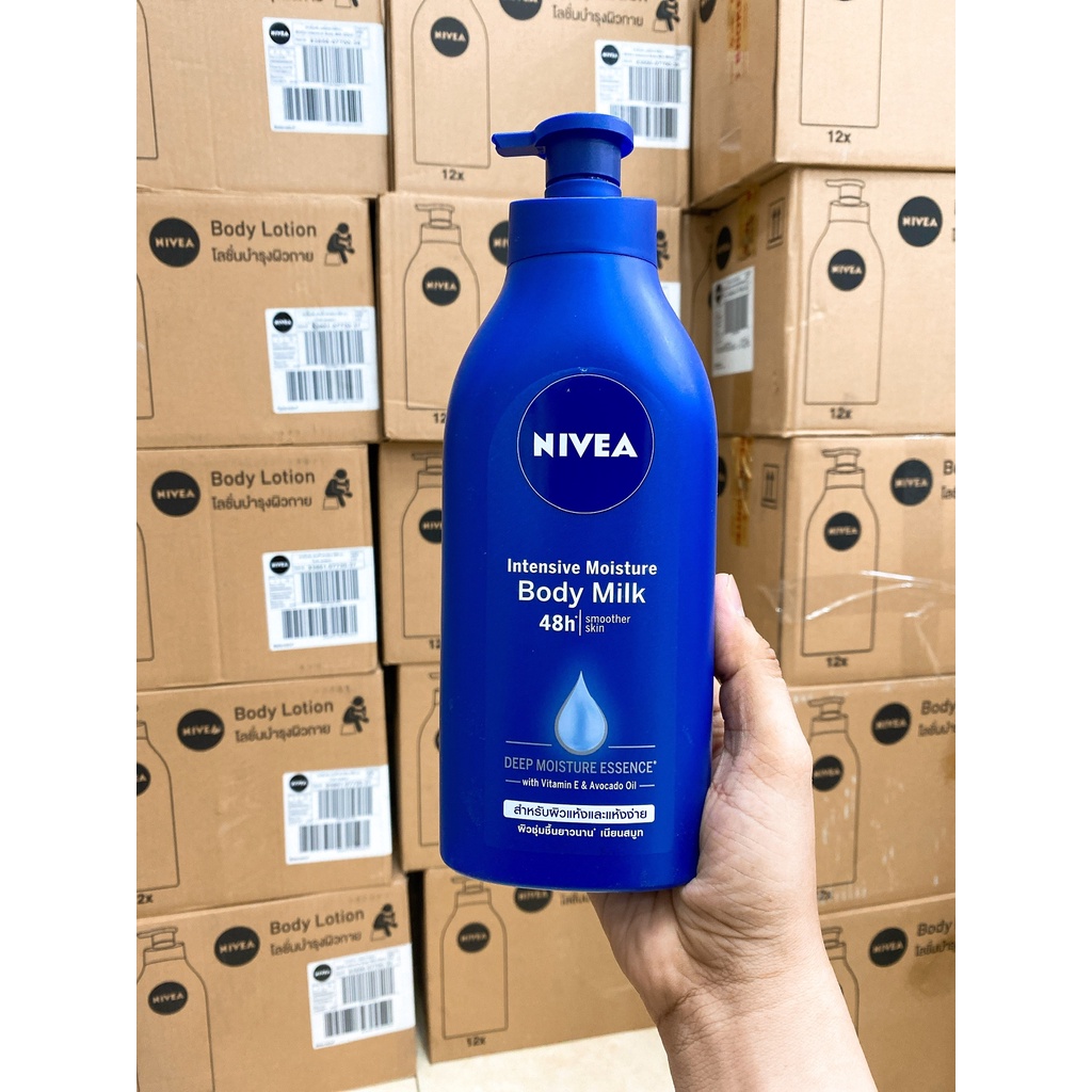 (600ml) SỮA DƯỠNG THỂ BODY NIVEA EXTRA WHITE RADIANT &amp; SMOOTH NHẬP KHẨU CHÍNH HÃNG THÁI LAN