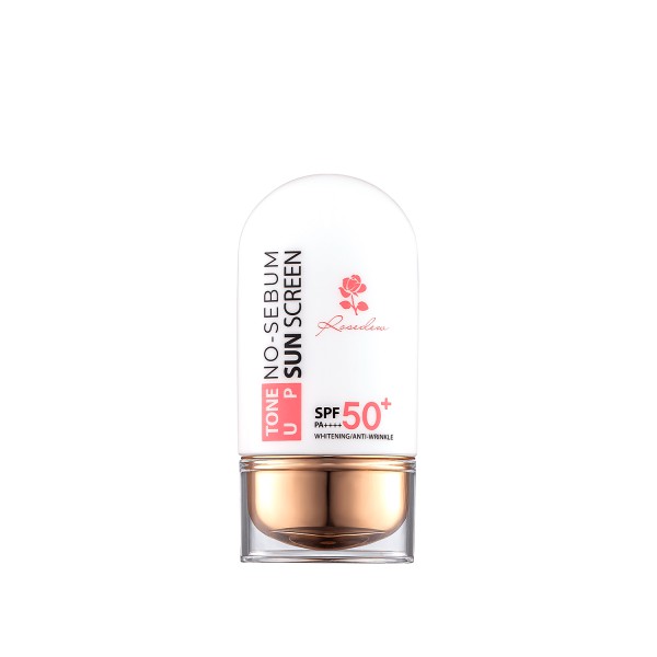 KEM CHỐNG NẮNG KIỀM DẦU NÂNG TÔNG BEAUSKIN ROSEDEW TONEUP NO SEBUM SUNSCREEN