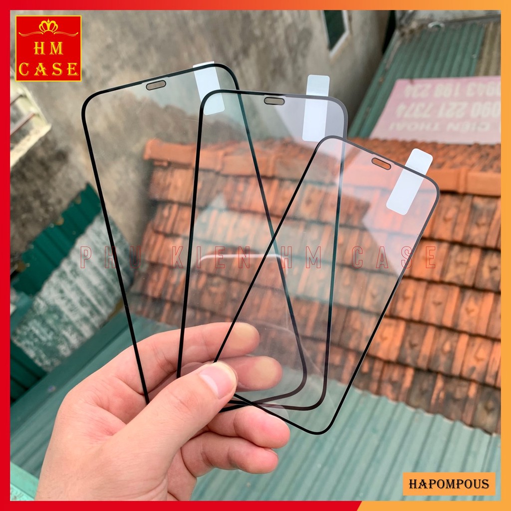Cường lực 10D iPhone14/X/Xs/Xs Max/Xr/11/11Pro/11ProMax/12Mini/12/12Pro/12ProMax/13/13Mini/13Pro/13ProMax, Full màn hình