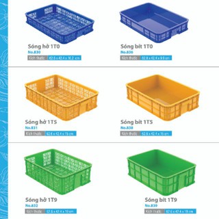 SÓNG BÍT VÀ SÓNG HỞ NHỰA HDPE-PP