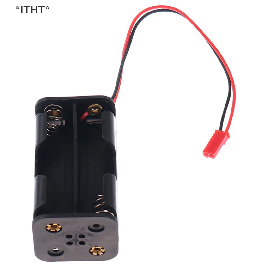 Hộp Đựng Pin RC 4 x AA Kèm Phích Cắm Futaba Siêu Bền Tiện Dụng Cho Xe Hơi / Tàu Thuyền