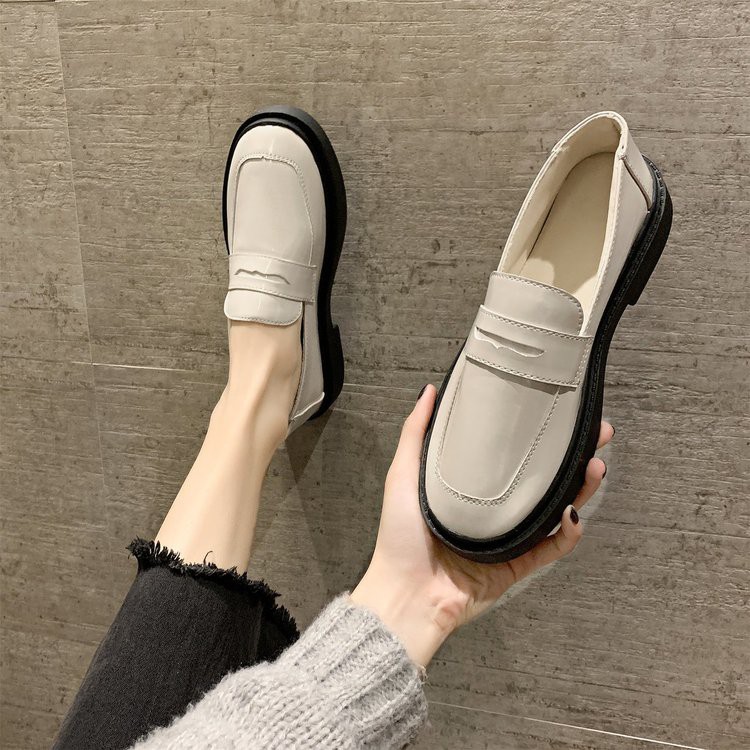 Giày Lười Đế Dày Da PU Thời Trang Dành Cho Nữ | BigBuy360 - bigbuy360.vn