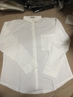 Áo sơmi túi ngực lượn tôm (TR)