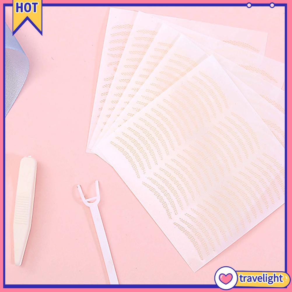(Travelight) Miếng dán kích mí kèm dụng cụ nhấn và nhíp tiện lợi