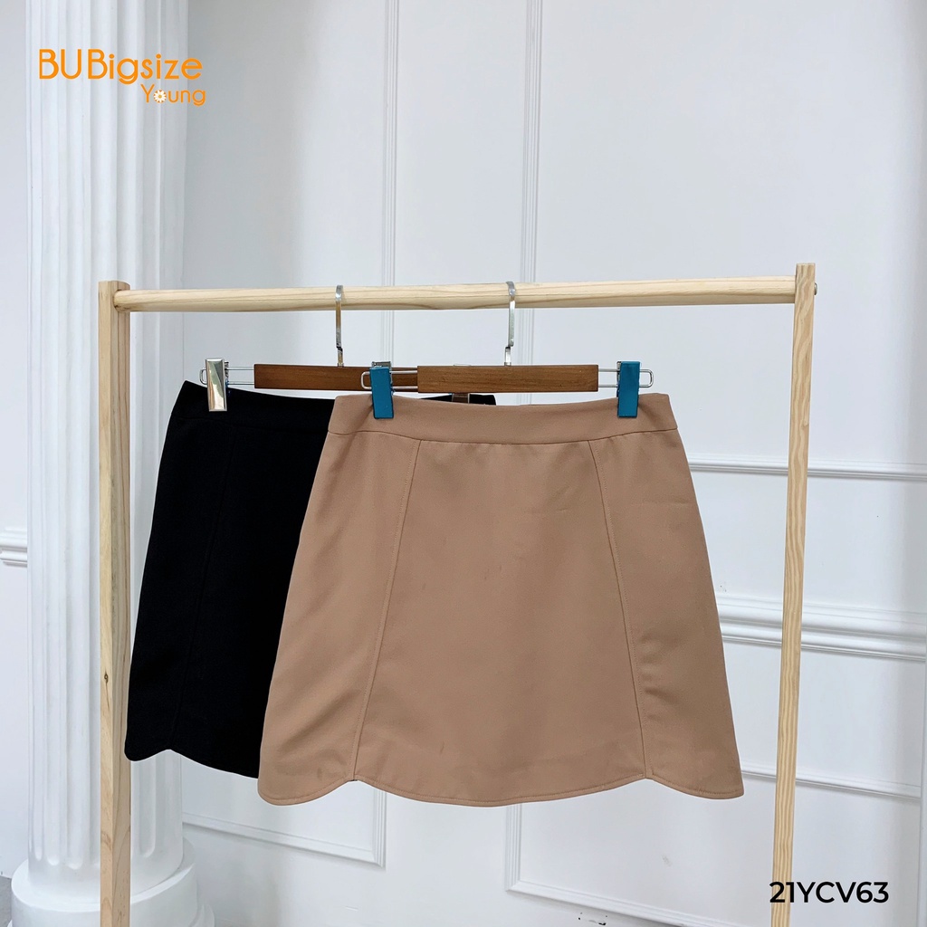 Chân váy đánh cong gấu BIGSIZE 55kg đến 95kg - 21YCV63 - [BU Bigsize Young]