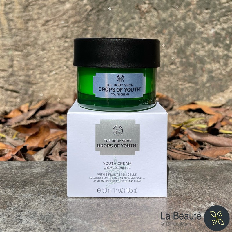 The Body Shop Drops Of Youth™ Youth Cream - Kem Dưỡng Ẩm Trẻ Hóa Da 50ml