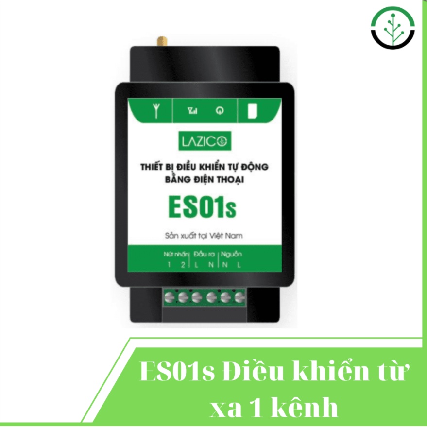 Điều khiển từ xa bằng SIM điện thoại ,bật tắt qua sim model ES01s 220v - 300w,không giới hạn khoảng cách