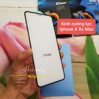 Kính cường lực iphone X và 11 pro Full Fast 3D Pro 9H thương hiệu Nhật Bản Anank