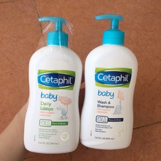 Sữa tắm gội cetaphil cho bé từ sơ sinh- da nhạy cảm
