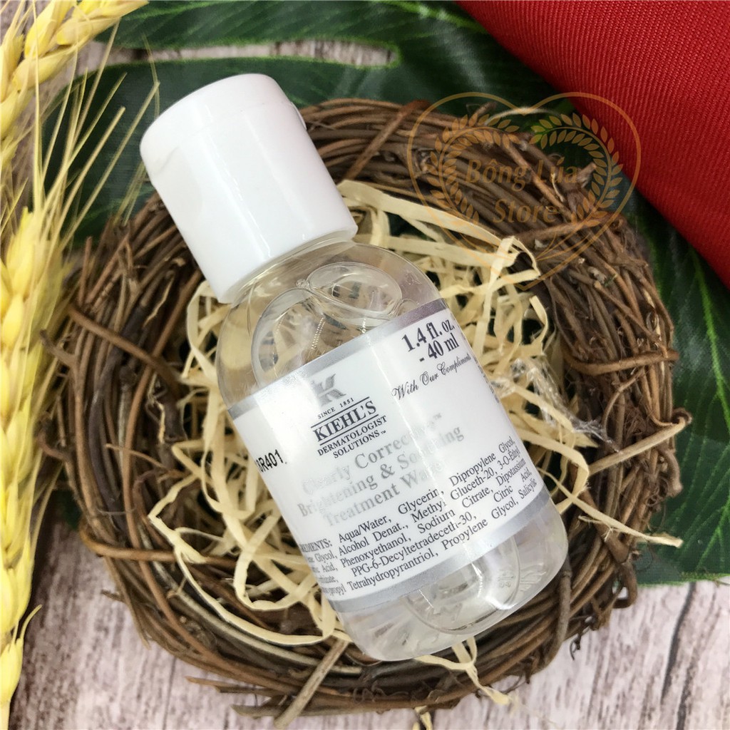 Nước thần Kiehl’s Clearly Corrective™ Brightening &amp; Soothing Treatment Water