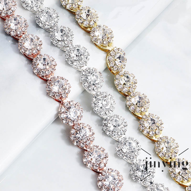 GETNOIVAS Băng đô đính đá giả thời trang xinh xắn cho nữ