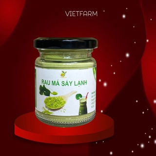 Bột Rau Má Sấy Lạnh 100% Nguyên Chất - Cải Thiện Trí Nhớ, Đẹp Da Ngăn Ngừa Mụn - Vietfarm