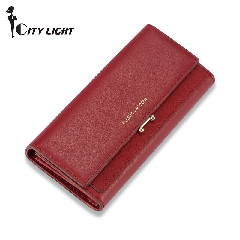 Ví da dài thời trang dễ thương dành cho bạn nữ