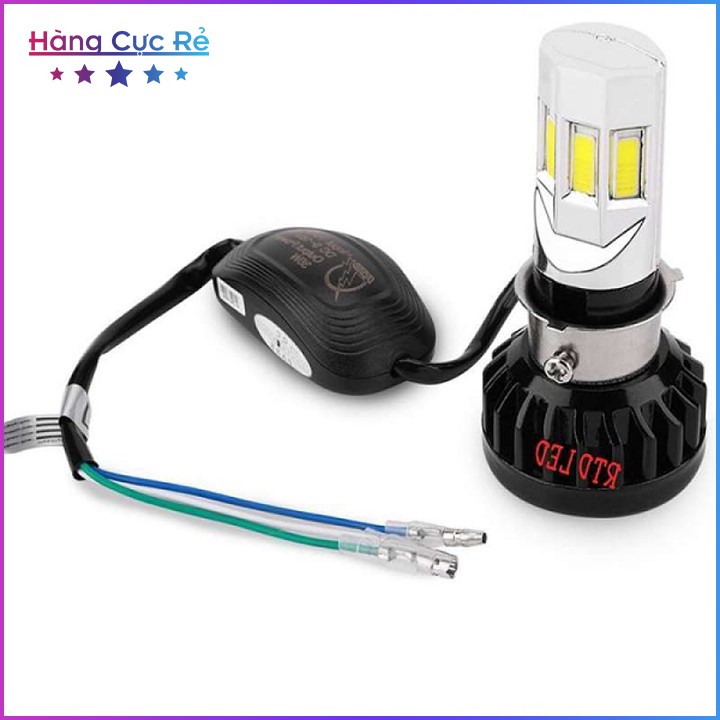 Đèn pha led 6 tim 35w siêu sáng dành cho xe máy - Bảo hành 1 đổi 1- Shop Hàng Cực Rẻ