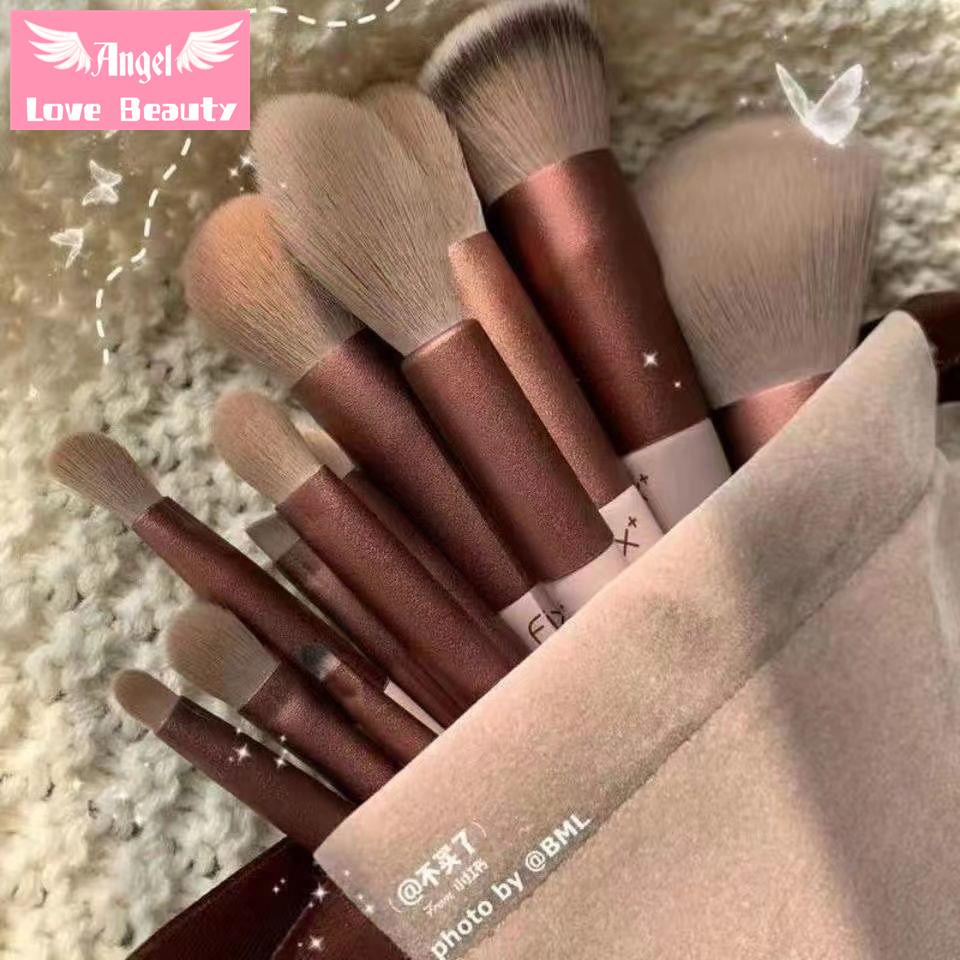 Bộ 3 / 14 Cọ Trang Điểm Siêu Mềm Cho Người Mới Bắt Đầu