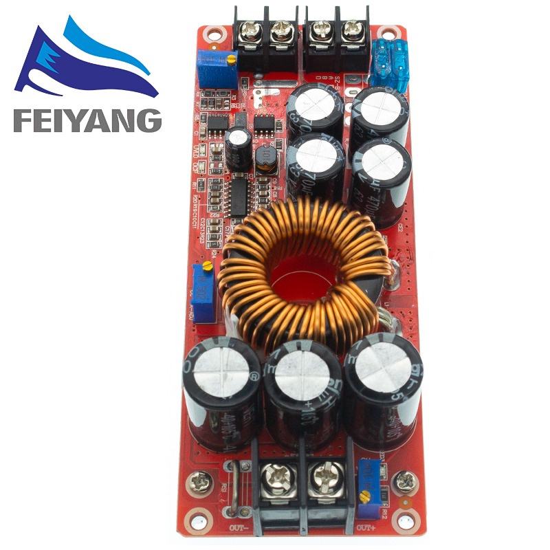 Mô Đun Tăng Áp 8-60V Sang 12-83V 1200W 20A DC Cho Xe Hơi