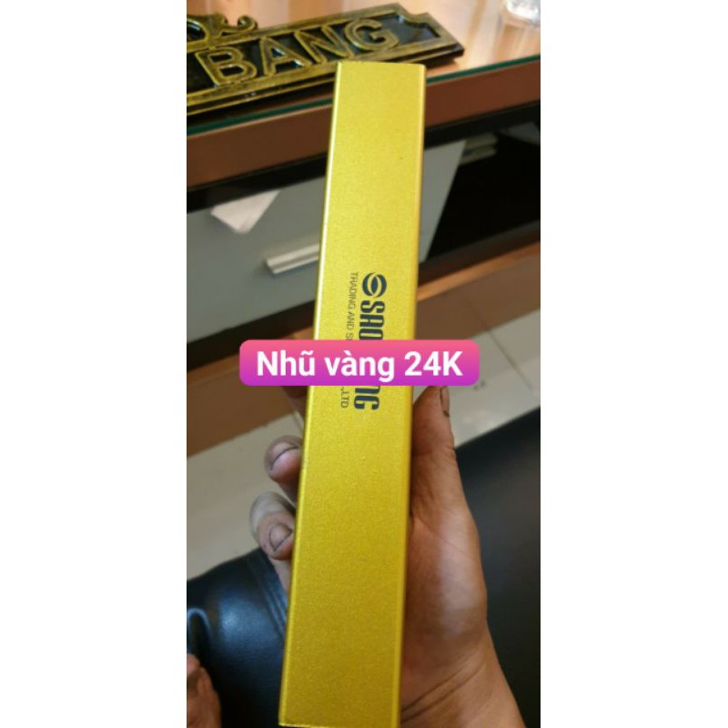 NHŨ VÀNG 24K LON 200GRAM MÀU ĐẸP