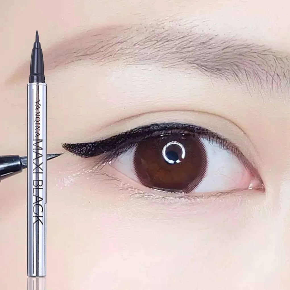 Bút Kẻ Mắt Dạng Lỏng Màu Đen Nhanh Khô Lâu Trôi Không Nhòe