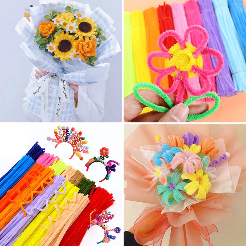 Set 100 Thanh Xoắn Dùng Để Trang Trí Chậu Hoa