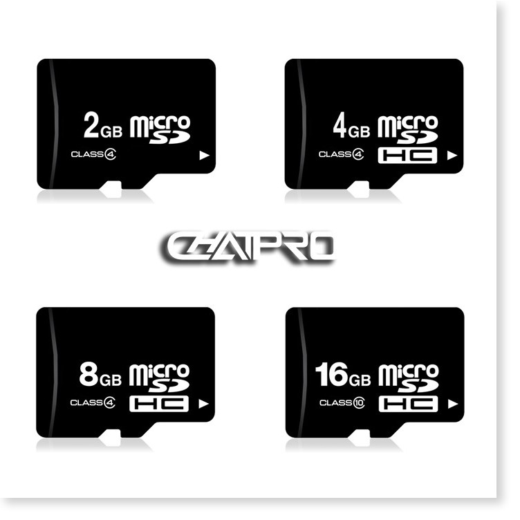 Thẻ nhớ Micro SD, Micro SDHC Class 10 dung lượng 32GB – 16GB – 8GB – 4GB – 2GB