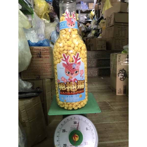 CHAI BỎNG NGÔ SIÊU TO KHỦNG LỒ HOT HIT 890gram ( hình hươu ) | BigBuy360 - bigbuy360.vn