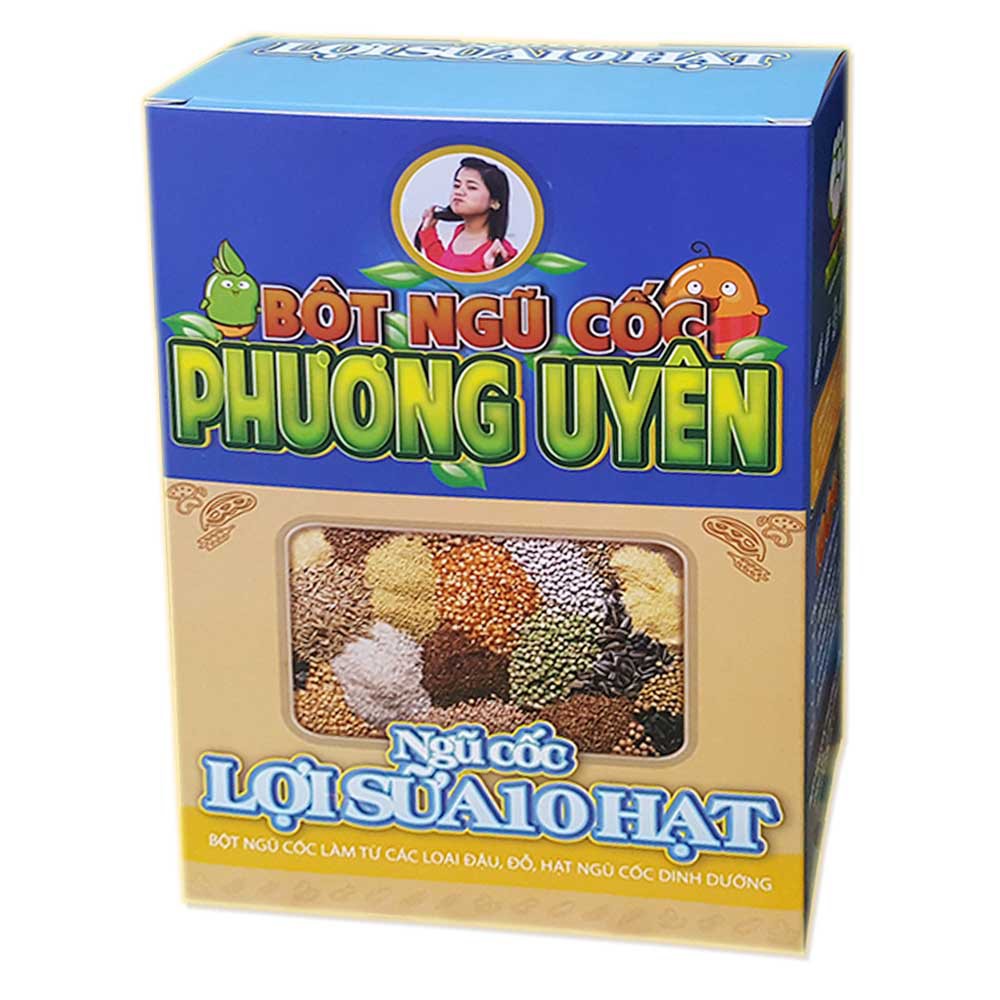 BỘT NGŨ CỐC LỢI SỮA LOẠT 10 HẠT ĐẬU PHƯƠNG UYÊN