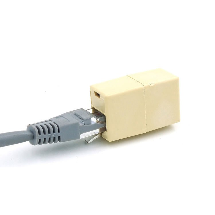 Đầu nối dây mạng 1-1 RJ45 1 ra 1 - Cầu nối mạng cáp quang