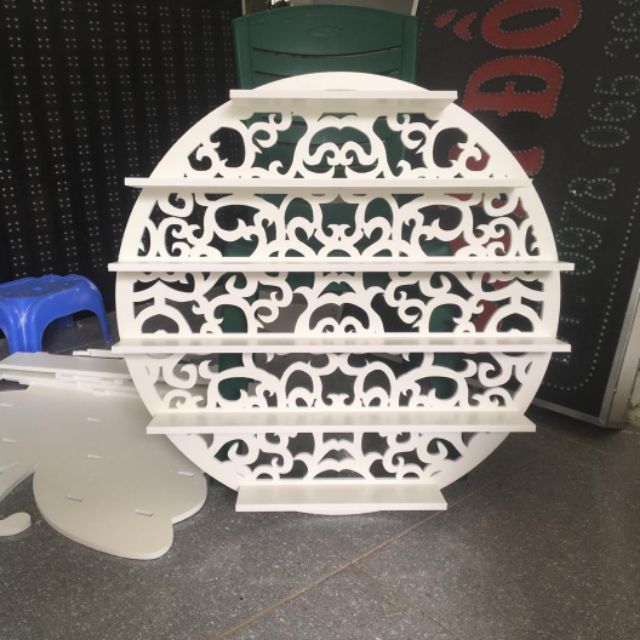Kệ nail hình tròn