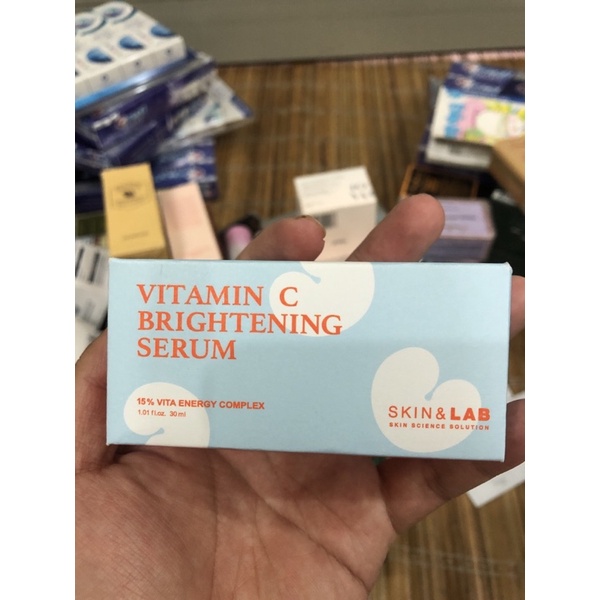 30ml Skinnlab Vitamin c Brightening Serum 15% Vita Energy Complex Skin & lab