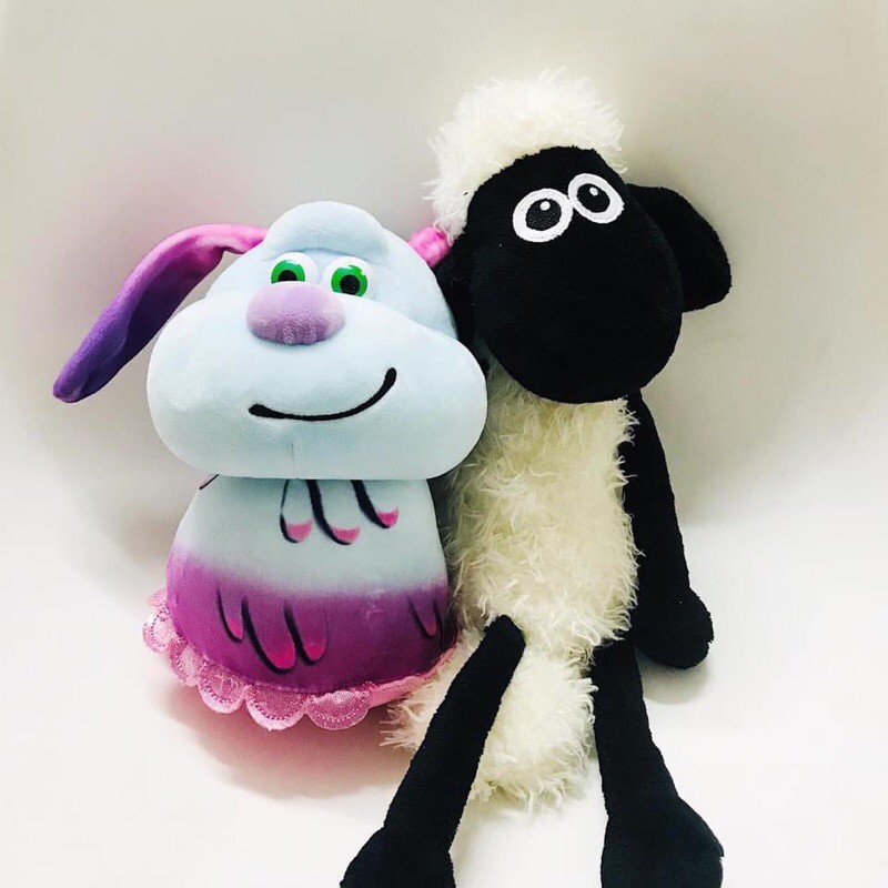Cừu bông Shaun The Sheep lông xoắn kích thước 50 65cm Gấu Bông Hama