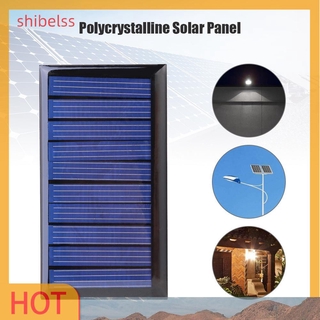 （ʚshibelss）0.3W 5V 60mA Solar Panel Polycrystalline Solar Cell Panel for 3.6V Battery