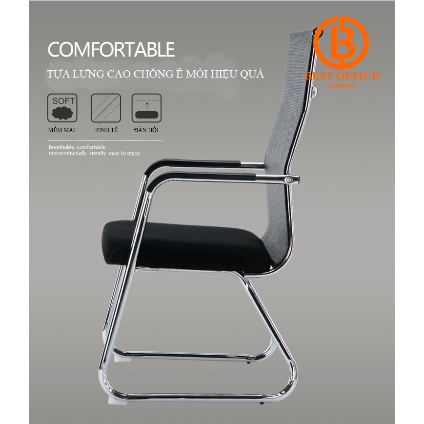 Ghế quỳ lưng lưới kháng khuẩn BQ4101 - Chân thép chống rỉ- Ghế làm việc, ghế chơi game | BigBuy360 - bigbuy360.vn