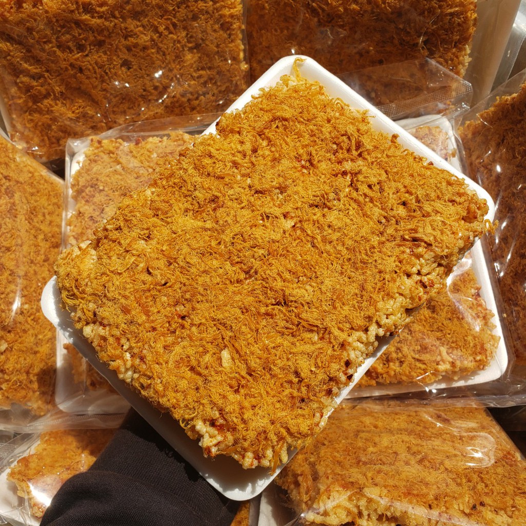 [Mã 77FMCGSALE1 giảm 10% đơn 250K] Cơm Cháy Chà Bông Siêu Siêu Ngon Túi 180gr | BigBuy360 - bigbuy360.vn