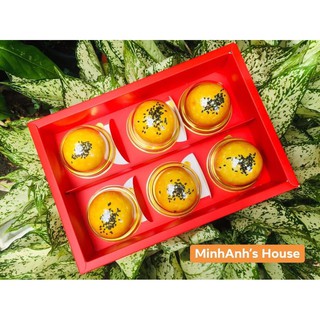 Hộp 6 bánh lava trứng chảy Đài Loan handmade
