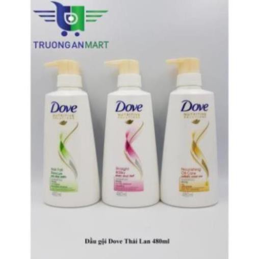 TỔNG BUÔN SLL Gội xả Dove Thái lan ( dầu gội 480 ml - Dầu xả 460ml)