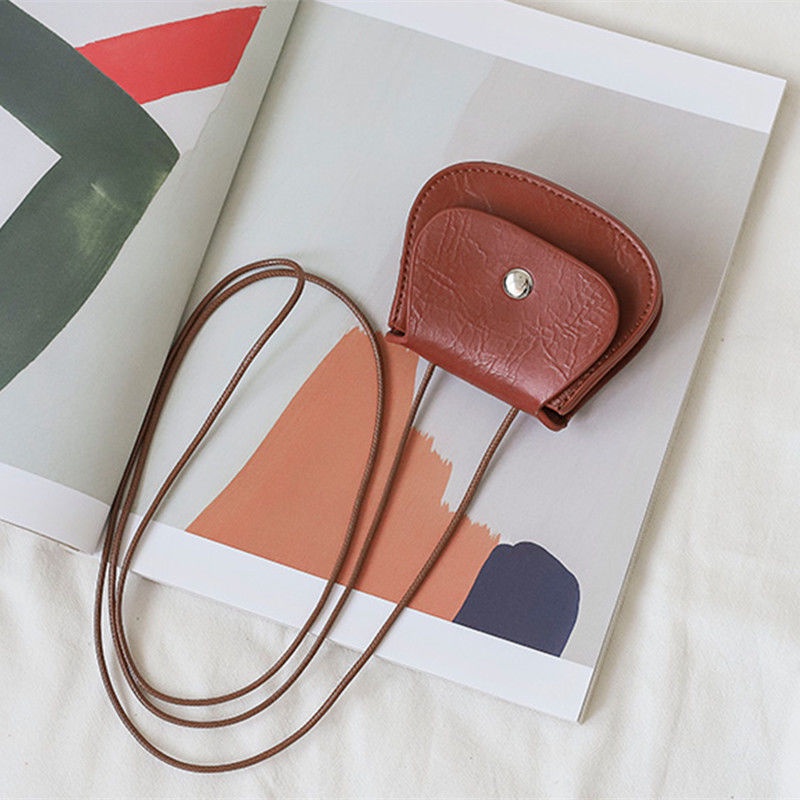 Túi đeo chéo mini IELGY màu đỏ dễ thương cho nữ