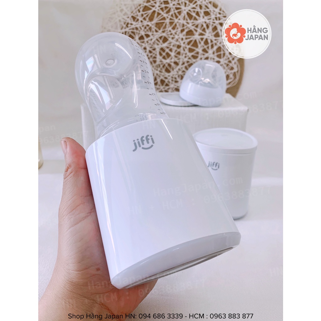 Máy hâm sữa cầm tay JIFFI 4.0 New, kiêm đun nước pha sữa bảo hành chính hãng 1 năm