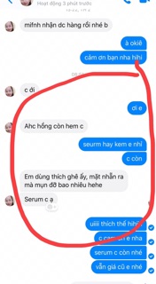 Serum dưỡng da AHC HỒNG