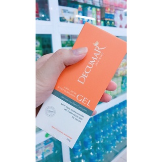 gel bôi mụn ngừa thâm decurma. chĩnh hãng