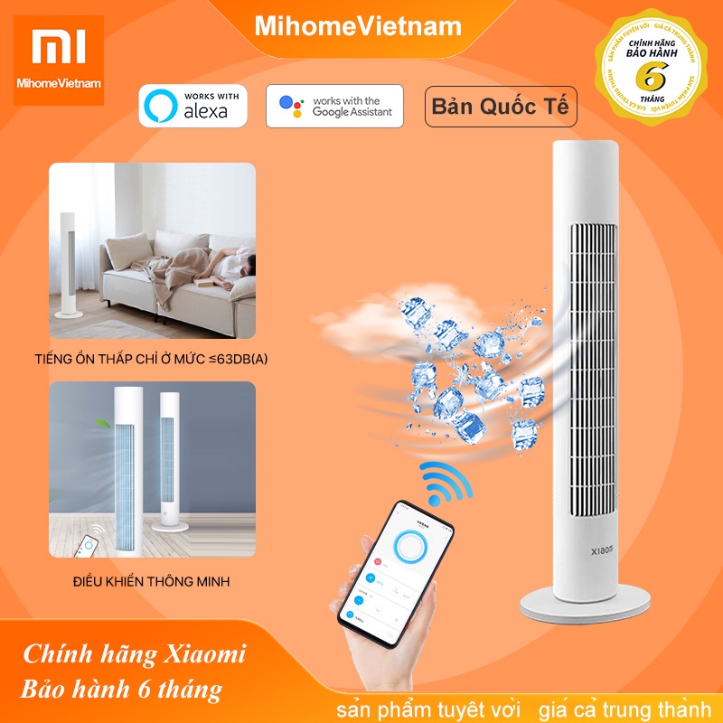 Quạt Tháp Xiaomi Mijia DC Inverter Tower Fan BPTS01DM kết nối app Mihome