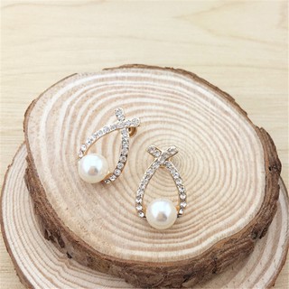 Bông tai hoa tai Hudo accessories nhiều mẫu cho cô dâu đi tiệc phụ kiện hottrend 2023 hình tròn hình dịp lục