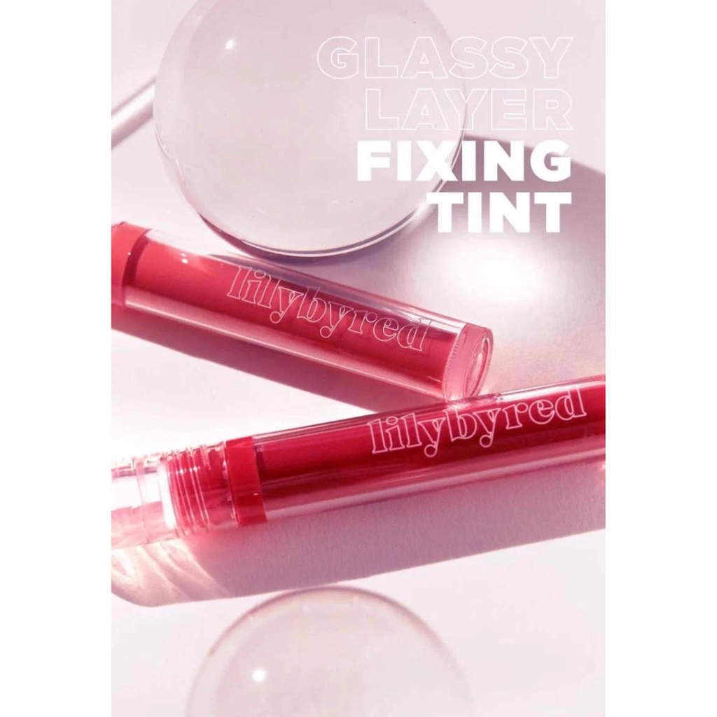 Son Tint Lì, Dưỡng Ẩm Cho Đôi Môi Căng Mọng Lilybyred Glassy Layer Fixing Tint 3.8g