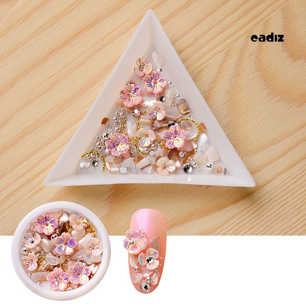 [Hàng mới về] Hộp Phụ Kiện 3D Trang Trí Móng Tay