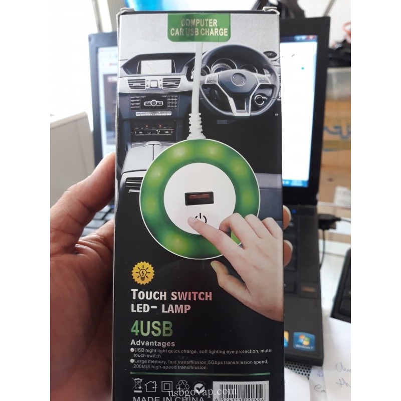 Cáp Sạc 4 Cổng Usb