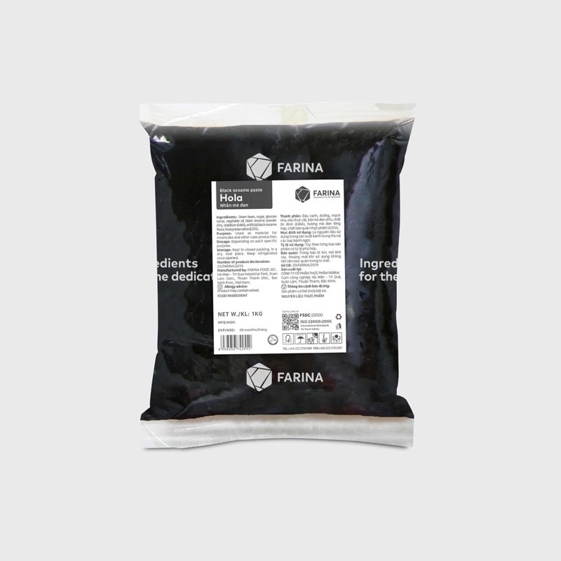 Nhân trung thu 2022-Nhân farina hola các vị 1kg