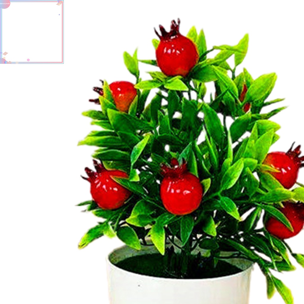 Chậu cây bonsai giả không mùi trang trí nhà cửa tươi mát