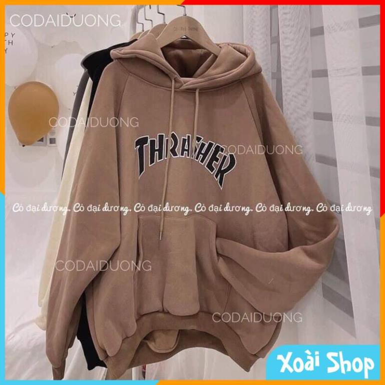 Áo Hoodie Nam Nữ From Rộng Chất Nỉ THRASHER , Áo Hôdie Nữ Hot Hit | BigBuy360 - bigbuy360.vn