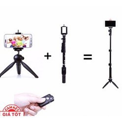 Gậy chụp hình YT1288 + tặng chân đế YT288 chuyên nghiệp viễn