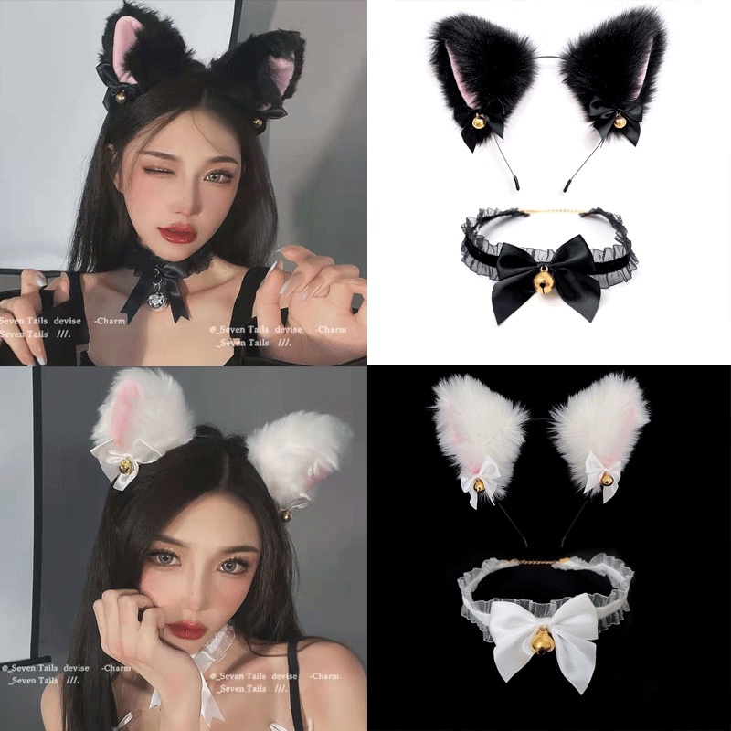 Băng Đô Tai Mèo Dễ Thương Cho Nữ